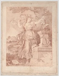 Pani Abington jako Thalia, 1783.