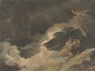 Brytyjscy poeci Szekspira Burza Macklina, 1798.