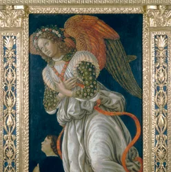 Anioł. Fragment Tabernakulum św. Sebastiana