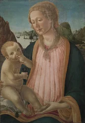 Madonna z Dzieciątkiem, ok. 1475-1480 (tempera na desce topolowej)