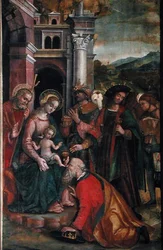 Adoracja Trzech Króli, 1517 (patrz 211851)