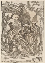 Święta Rodzina ze św. Sebastianem i św. Rochem