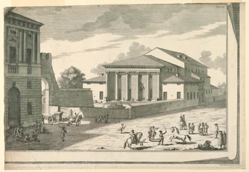 Na zewnątrz, Teatro Filarmonico, Werona