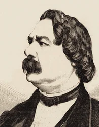 Portret kompozytora Enrico Petrelli 1813-1877, ok. 1855.
