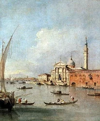 S. Giorgio Maggiore, widziany z Giudecca (olej)