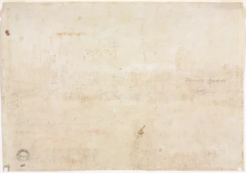Trzy szkice łuków, 1782.