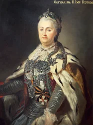 Portret Katarzyny II, znanej również jako Katarzyna Wielka (Stettin