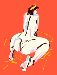 Szkic „Vibrant Queen”