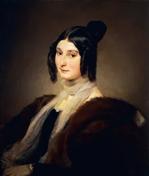 Clara Maffei portretas, Francesco Hayezpoli