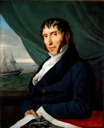 Portret Francesco Peloso, główny Mecene – Francesco Hayez Obraz Francesco Hayeza (1791-1882) Kolekcja prywatna