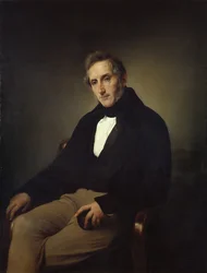 Portret poety Alessandro Manzoniego 1785-1873