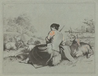 Siedząca pasterka, 1762.
