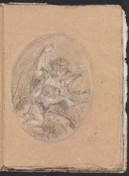 Szkicownik Verona: Figurka z dzieckiem w kółku (strona 67)
