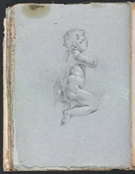 Szkicownik Verona: Putto z profilu (strona 64)