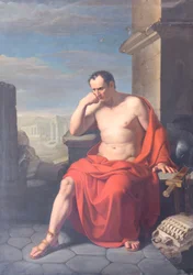 Mariusz siedzący na ruinach Kartaginy, Francesco Oliva