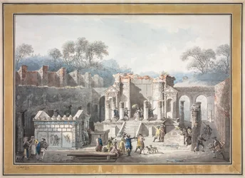 Świątynia Izydy w Pompejach, 1788.