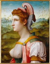 Sybilla, druga ćwierć XVI w., ok. 1525-50 (obraz na drewnie)