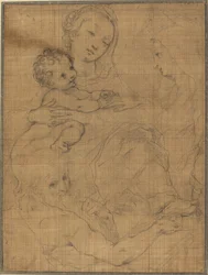 Mistyczne małżeństwo św. Katarzyny ze św. Hieronimem