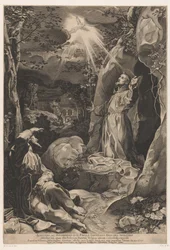Św. Franciszek otrzymuje stygmaty