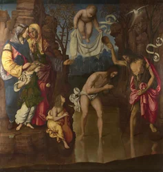 Chrzest Chrystusa, 1514