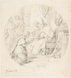 Angelo Maria Querini Kardynał stworzony przez Benedykta XIII, 1709-87.