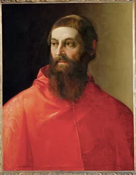 Kardynał Rodolfo Pio (obraz na płótnie)