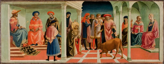 Cud św. Sylwestra, 1450s