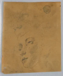 Szkic kobiecej głowy