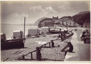 Sidmouth, zachodni kraniec esplanady