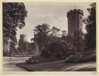 Zamek Warwick, z Dziedzińca Zewnętrznego, 186094.