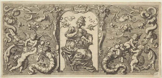 Smak Smaku, z Five Senses Five Senses, ca. 1655