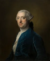 Portret pułkownika Kinneara z 50 Pułku Piechoty, ok. 1746-70 (olej na płótnie)