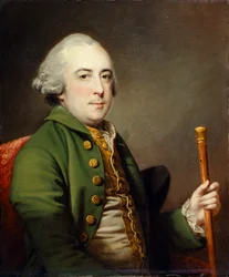 Portret dżentelmena ok. 1765 r. (olej na płótnie)