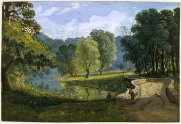 The Frome w Stapleton, ok. 1823 (akwarela i farba do ciała na papierze)