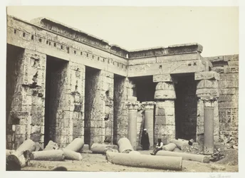 Sąd Wewnętrzny Medinet Habbo, Teby, 1857.