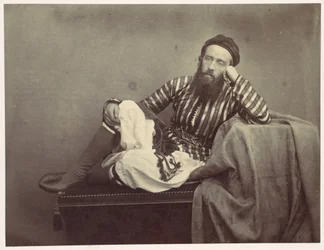 Portret, turecki strój letni