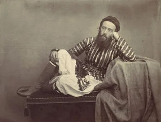 Portret, turecki strój letni, 1857.