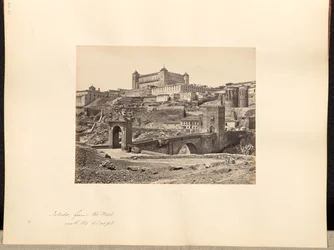 Toledo od zachodu, z Alcazarem
