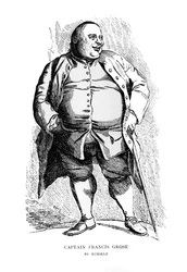 Kapitan Francis Grose w pojedynkę, XVIII wiek.