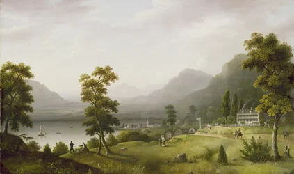 Carters Tavern na czele Lake George, 1817-18