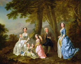 Samuel Richardson siedział ze swoją drugą rodziną