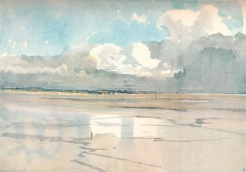 Ujście rzeki Dee, c1877-1906, 1906