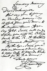 List od Francisa Leggatta Chantreya, 1839 1904