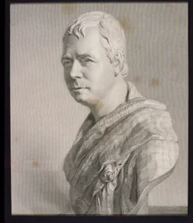 Sir Walter Scott (1771-1832) z „Galerii Grafiki”, wydanej w 1833 r. (rycina)