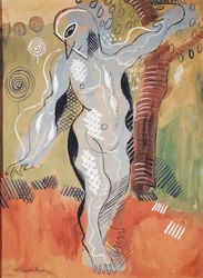 Stojący mężczyzna; L