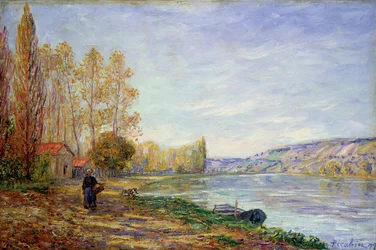 Brzegi rzeki Yonne
