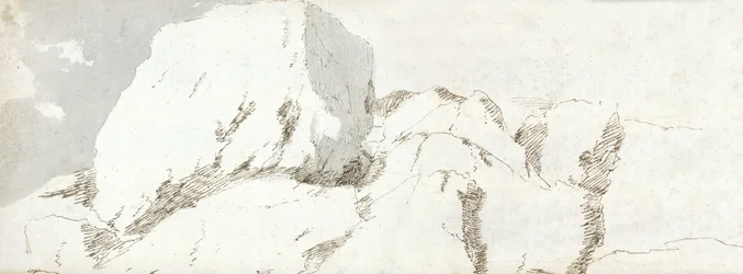 Część Pembrokeshire, ok. 1678 (akwarela i brązowy tusz na papierze)