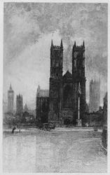 „Wieże Westminsterskie”, ok. 1897 r.