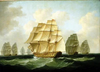 Epizody wojen napoleońskich (1803-1815): Pościg prowadzony przez Richarda Strachana u wybrzeży przylądka Ortegal (Hiszpania), 4 listopada