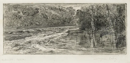 Prawdopodobne miejsce na łososia, 1889